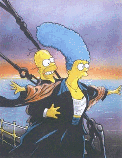 titanic verssion SIMPSONS